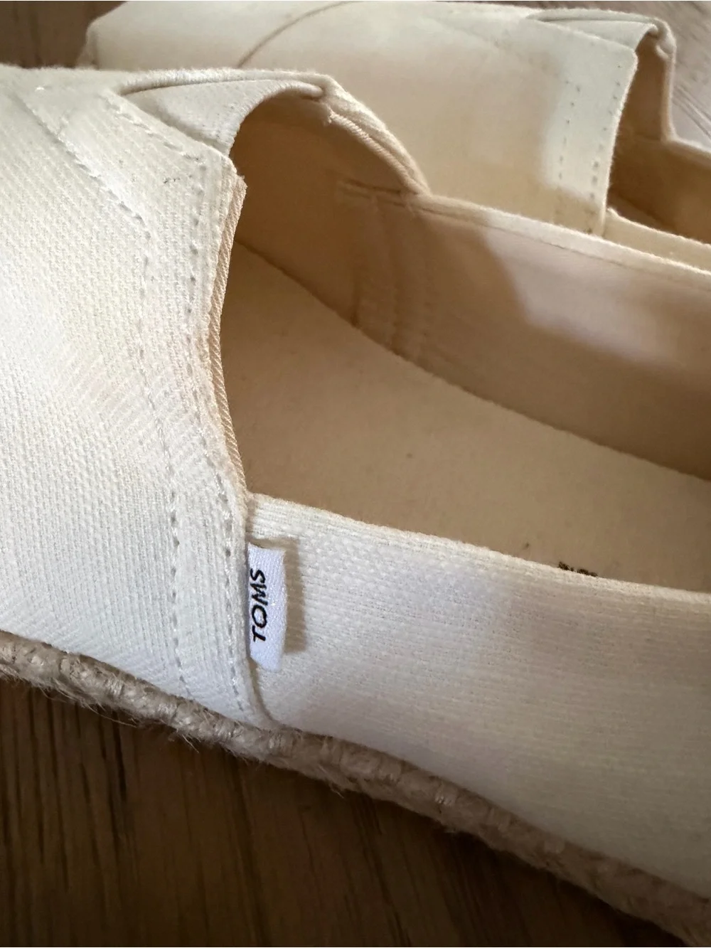 TOMS Women's Canvas Espadrilles - Cream